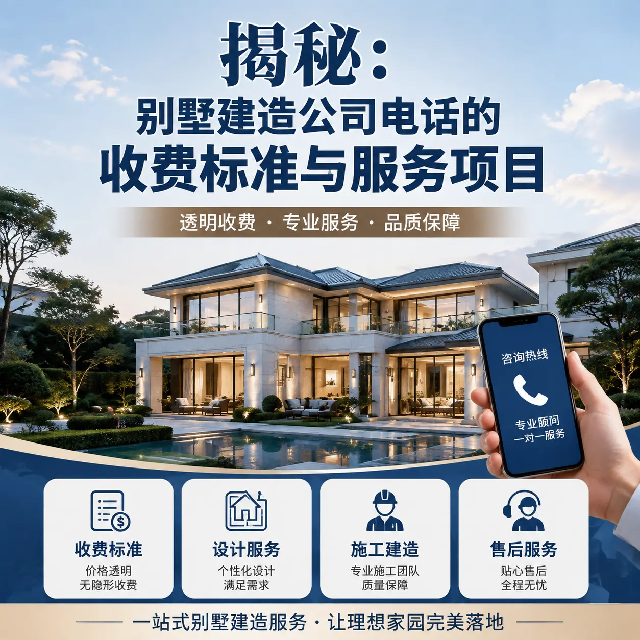揭秘：碧江别墅建造公司电话的收费标准与服务项目