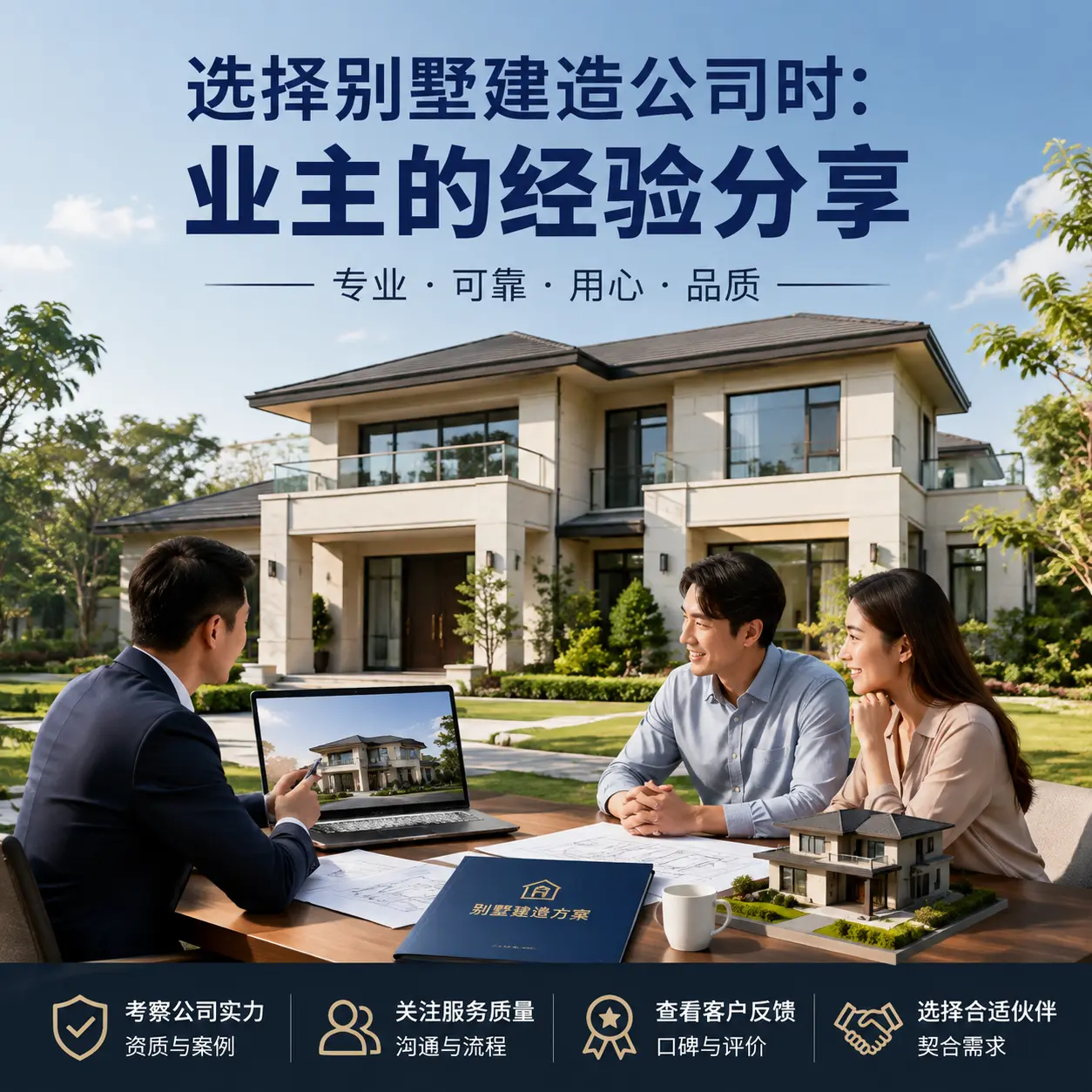 选择别墅建造公司时： 碧江 业主的经验分享