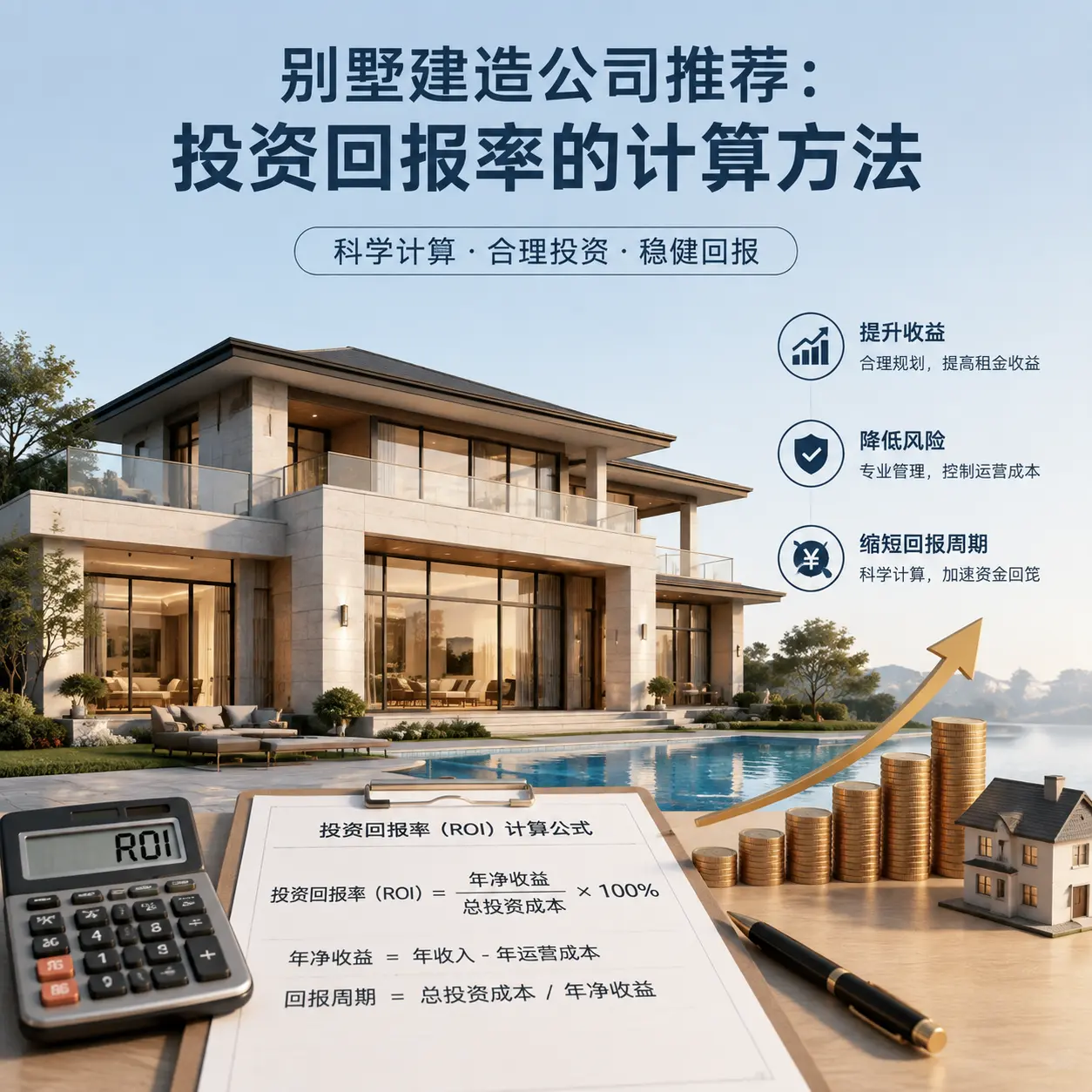 别墅建造公司推荐：投资回报率的计算方法