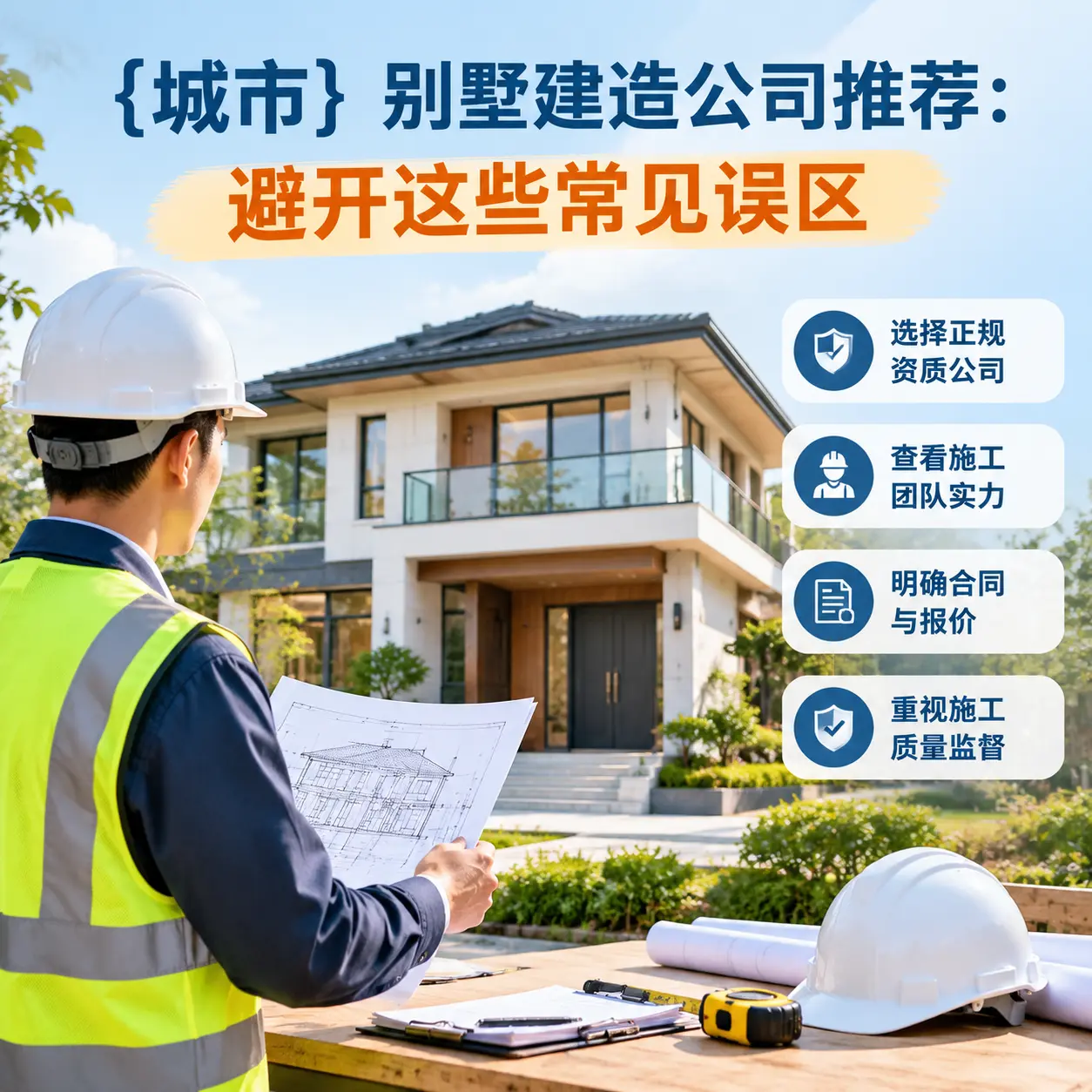 碧江 别墅建造公司推荐：避开这些常见误区