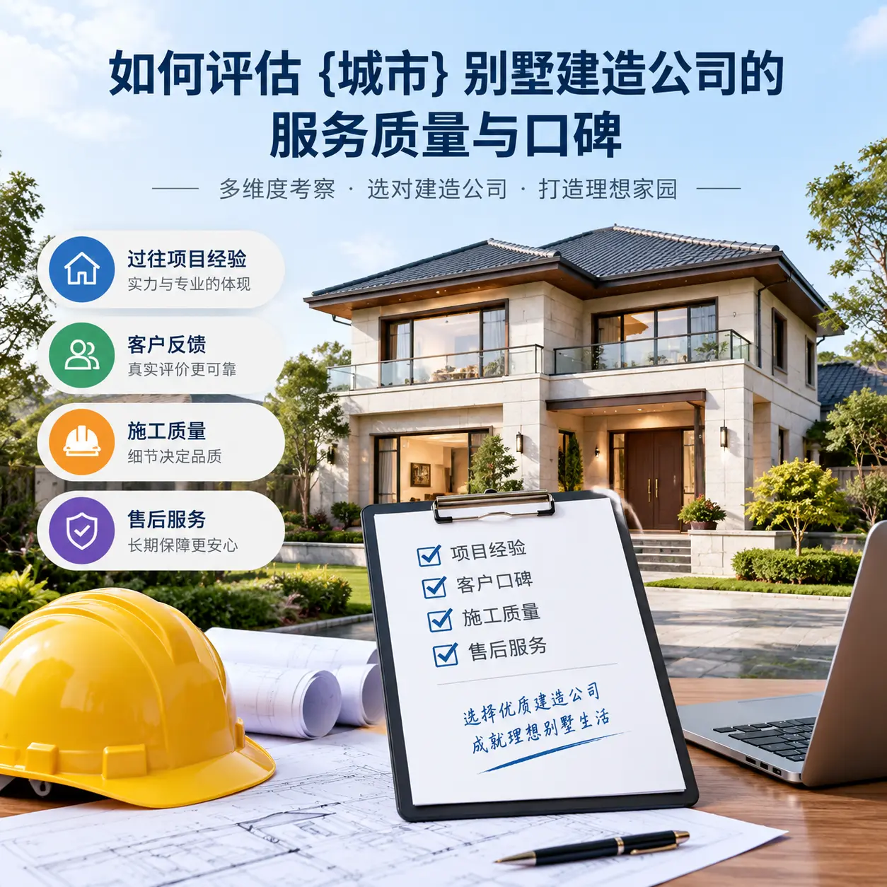 如何评估 碧江 别墅建造公司的服务质量与口碑