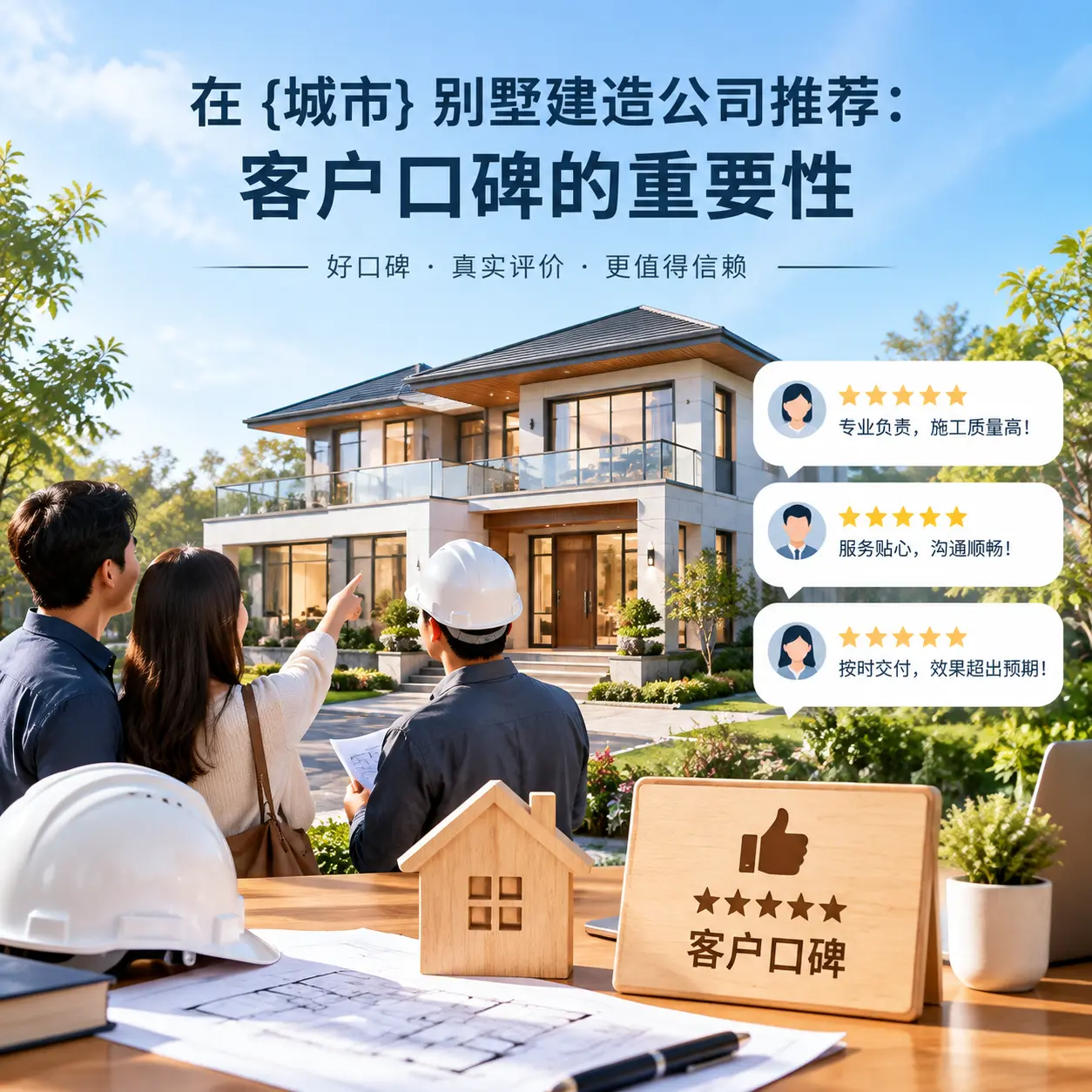 在 碧江 别墅建造公司推荐：客户口碑的重要性