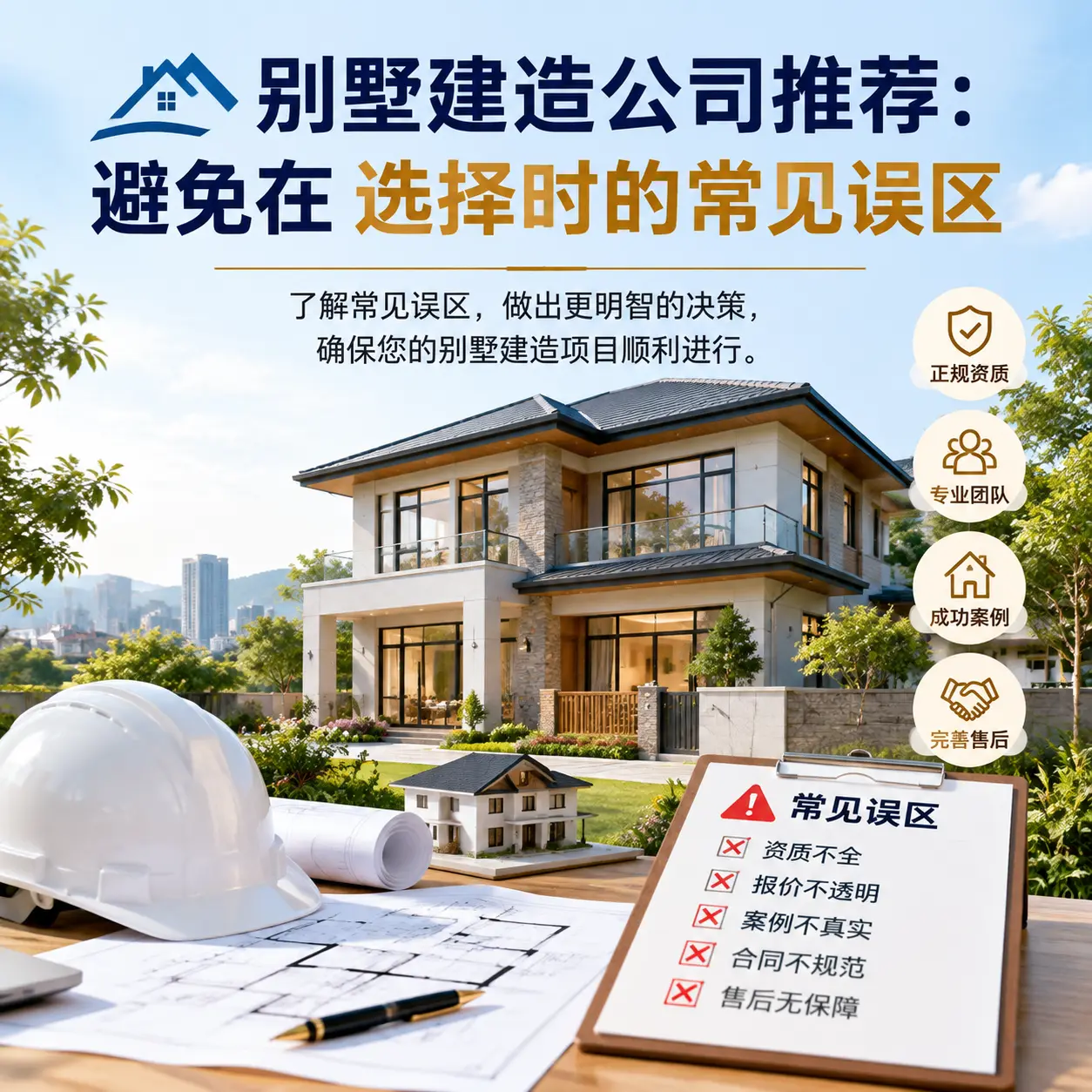 别墅建造公司推荐：避免在 碧江 选择时的常见误区