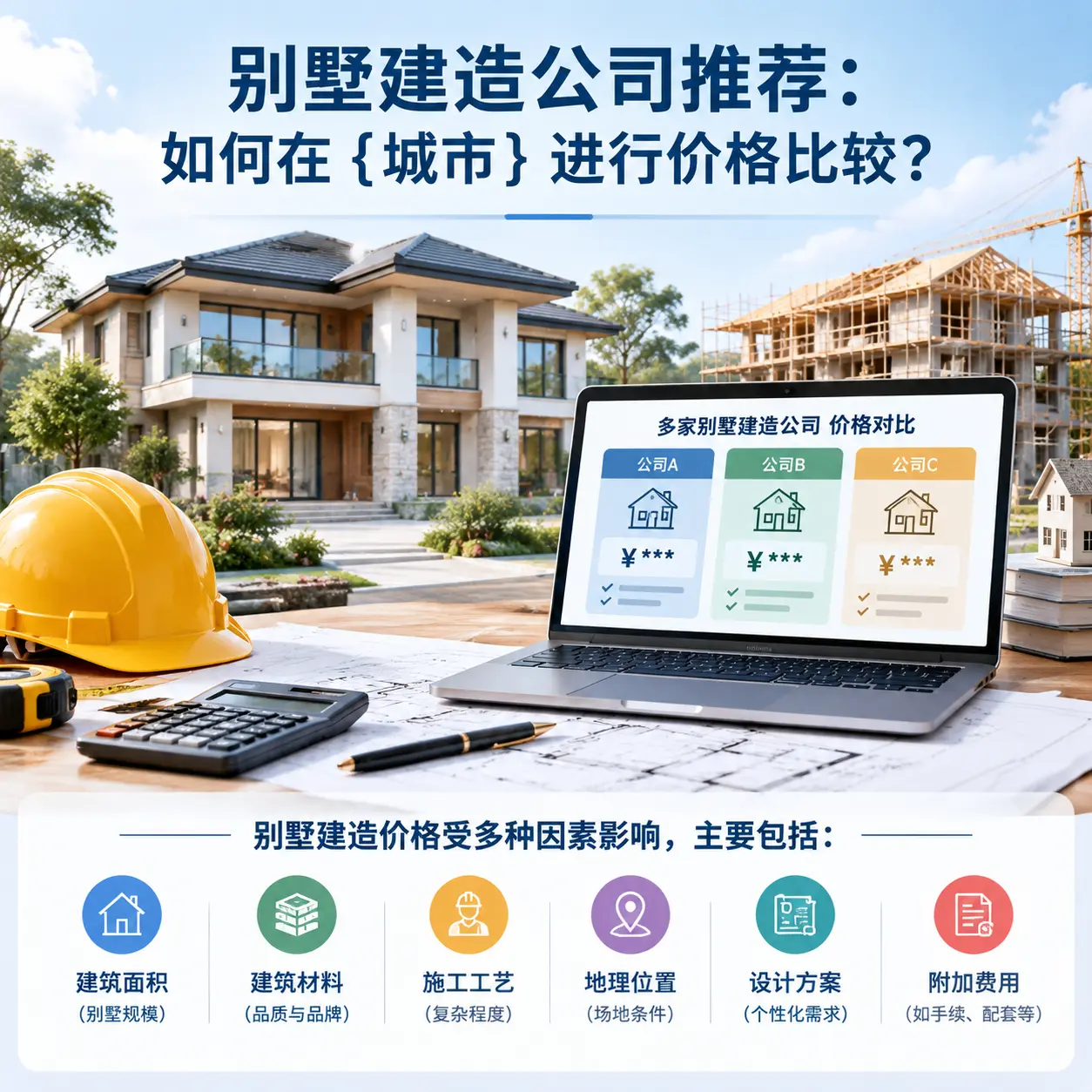 别墅建造公司推荐:如何在 碧江 进行价格比较?