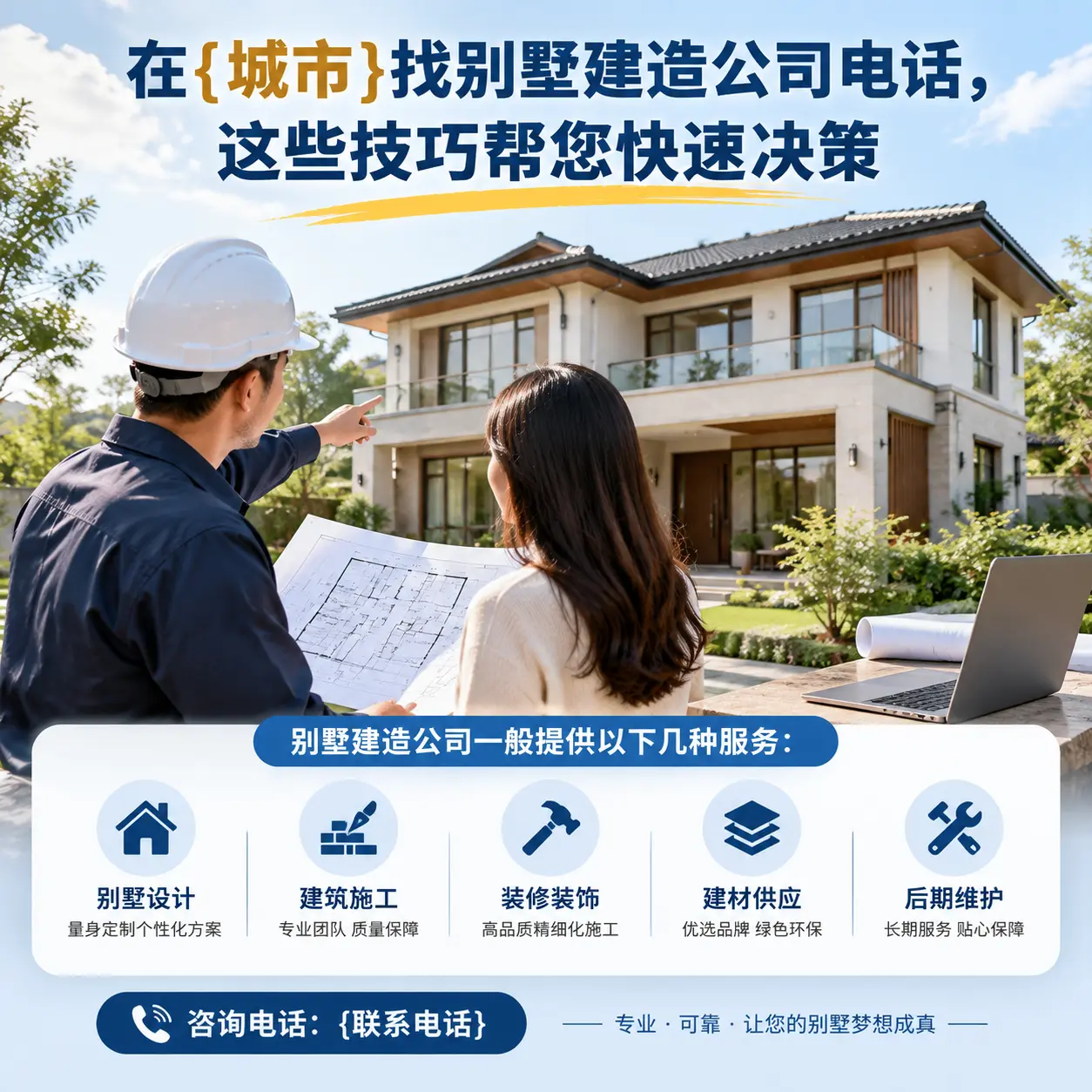 在碧江找别墅建造公司电话，这些技巧帮您快速决策